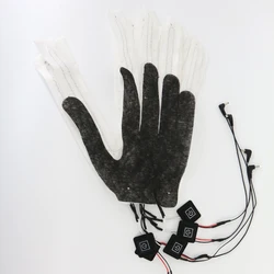 Electric Far Infrared Carbon Fiber Heating Elements Heating Pad System for Winter Sports Glove
