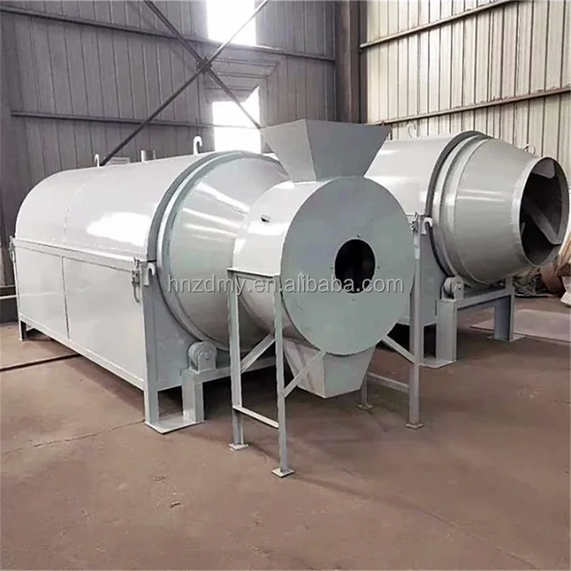 Factory direct sales rotary drum Grain dryer dryer, efficient continuous rotary drum dryer