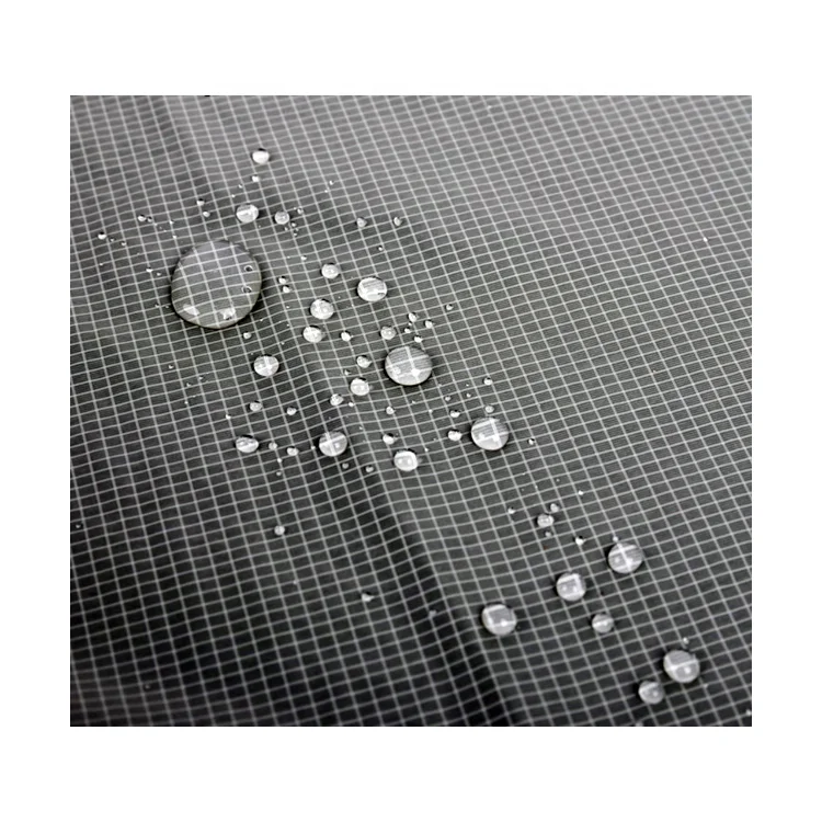 10d 15d 20d ultralight ripstop nylon fabric waterproof with down proof finish