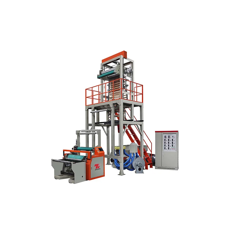 2SJABA-900 High Speed Agricultural Biodegradable Polypropylene PP PE LDPE HDPE Plastic Bag Film Blowing Extrusion Machine Price