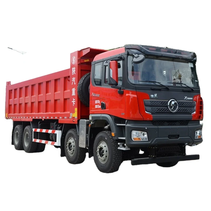 Оптовая продажа самосвалы Shacman Weichai дизельный двигатель 8x4 евро 6 с левым рулевым управлением быстрая прямая поставка завода Китай