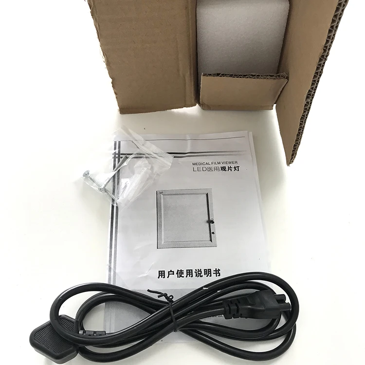 Medical LED single double panel  Negatoscope Box X-ray film viewer