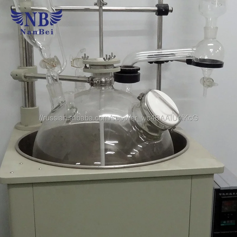 Fixed Bed Pharmaceutical Glass Reactor Distillation Device