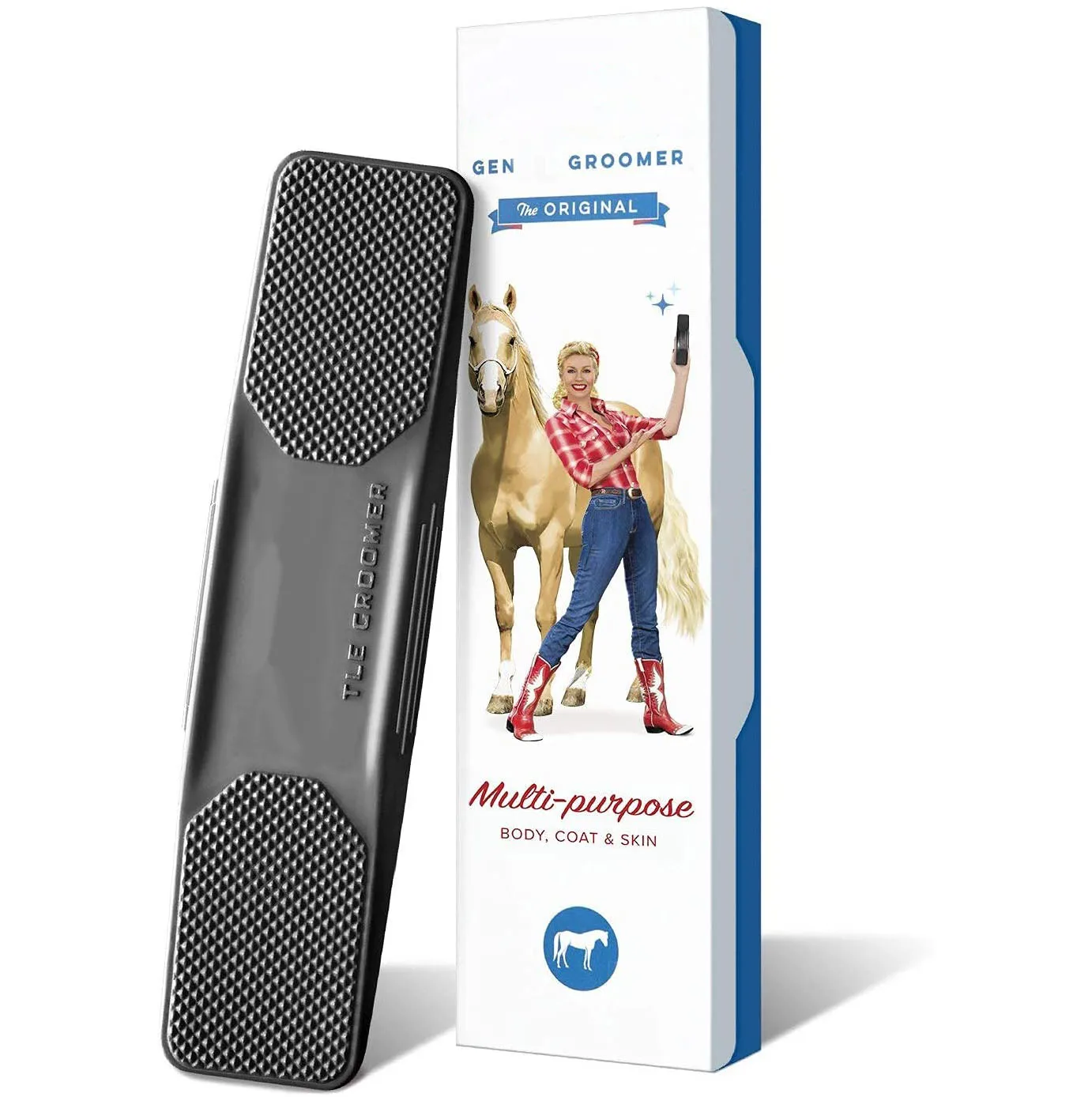 Premium Groomer Horses Dogs brushes 6-in-1 Shedding Grooming Massage