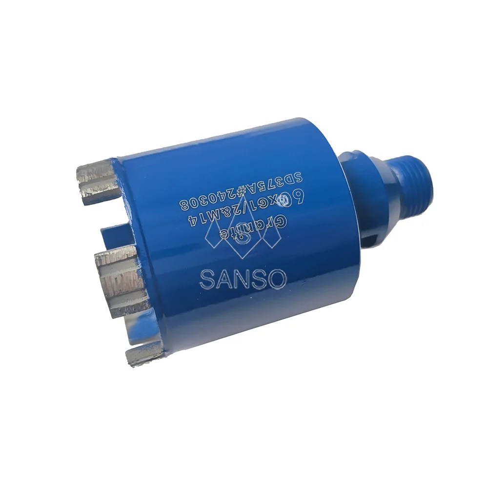 Turbo Segmented Crown Drill Bits Granite Diamond Core Bit for Tile Porcelain Masonry Cutting