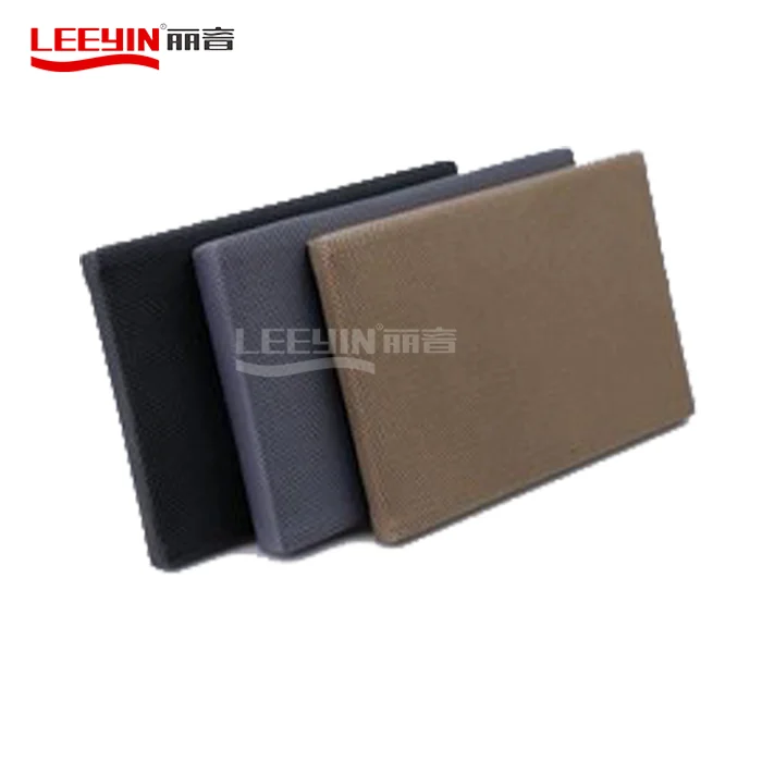 Leeyin cinema Fabric wall decoration covering interior wall sound isolation panels