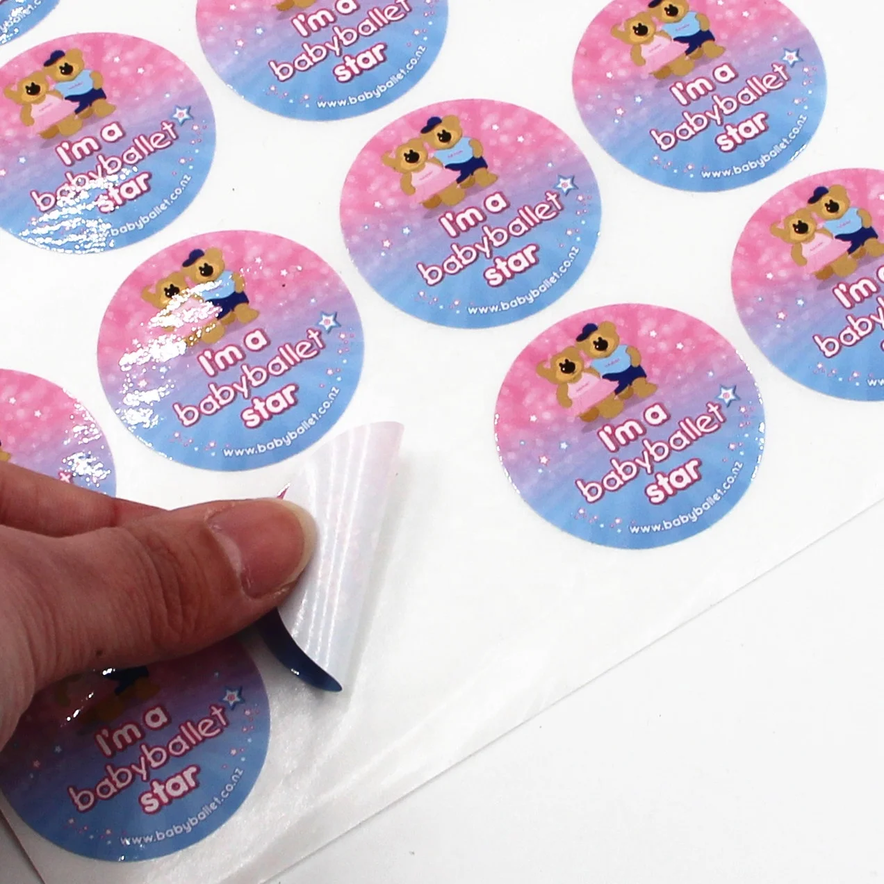 Cartoon Stickers for Children Round Labels Stickers in Sheets Waterproof Labels