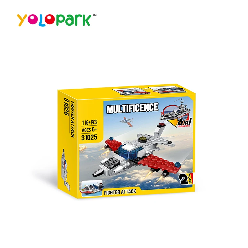 Multificence Series 6 in 1 Deformation Fit building blocks