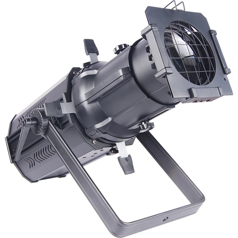 200W LED Ellipsoidal profile spotlight Cold Warm 3200K/6500K White COB Theatrical Studio Gobo Leko Spot light for wedding party