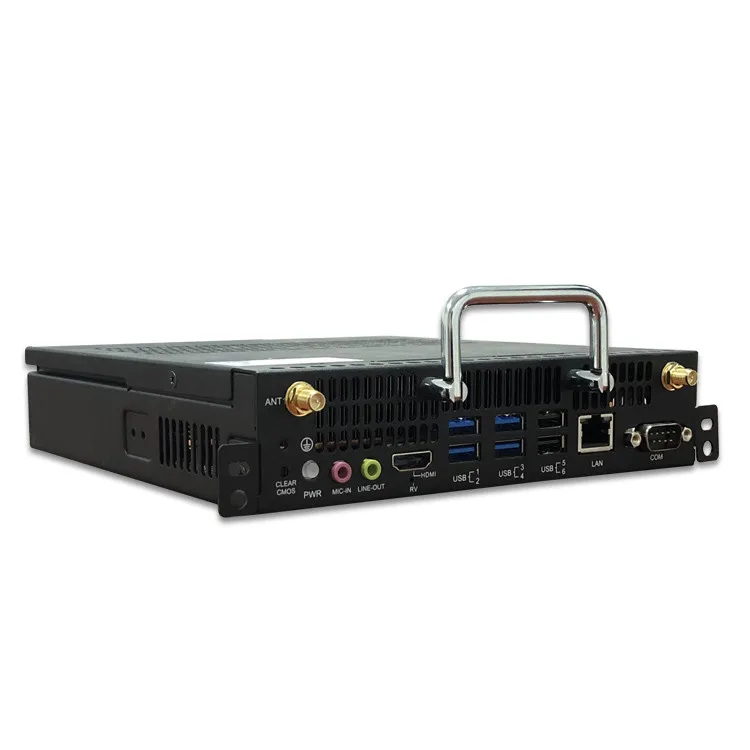  Intel Core I3-4th + 8G 256G SSD OPS Mini PC 4k Display компьютер для белой