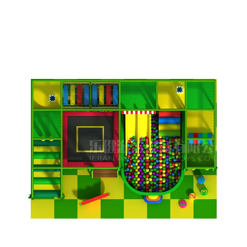 indoor mall kids games baby toy center forest play grounds equipment