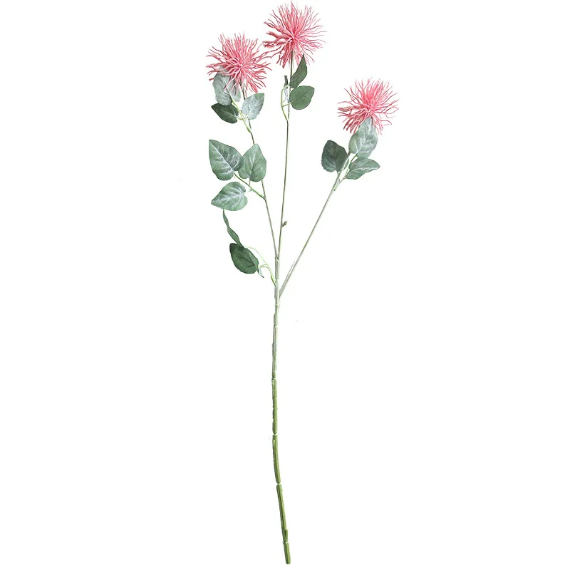 Factory Wholesale Artificial Flowers Sea Urchin Flowers Soft Plastic For Wedding Decoration