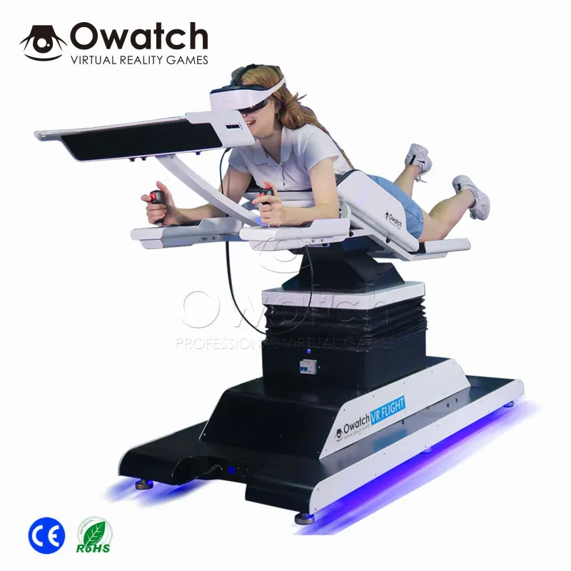 Customized Design VR Full Motion virtual reality 9d Flight Simulator Cockpits For Sale