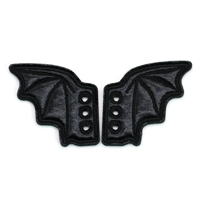 Shoe Wings Bat Shoe Wings Bat Wings for Boots Skates Sneakers Canvas Roller Shoes