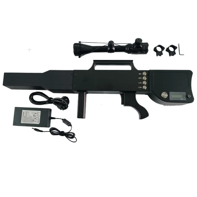 8 band drone gun device 1.2 KM  drone equiment uav defense system