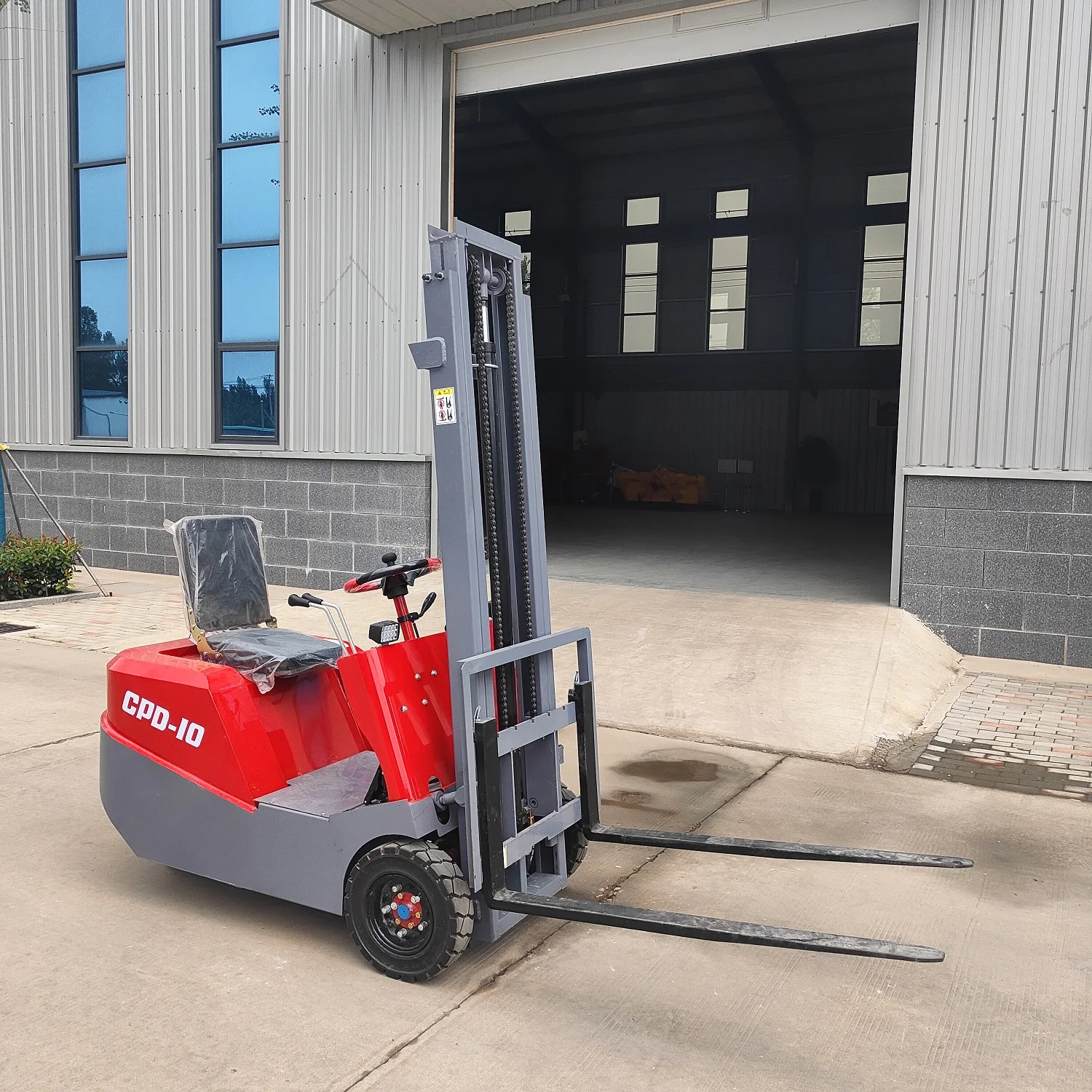 Factory Directly Supply forklifts mini electric forklift  1ton for ramp warehouse battery operated fork lift electric