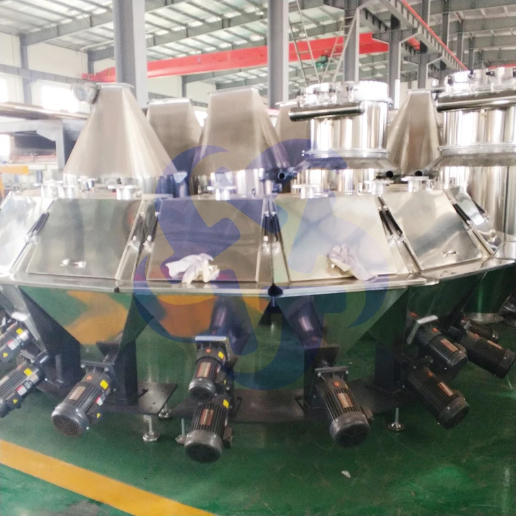 new dust free automatic powder weighing system for chemical powder mixing