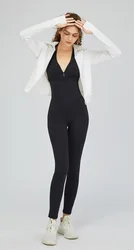 TOPKO wholesale sports active wear custom logo manufacturer OEM ODM dance fitness one piece gym yoga onesie