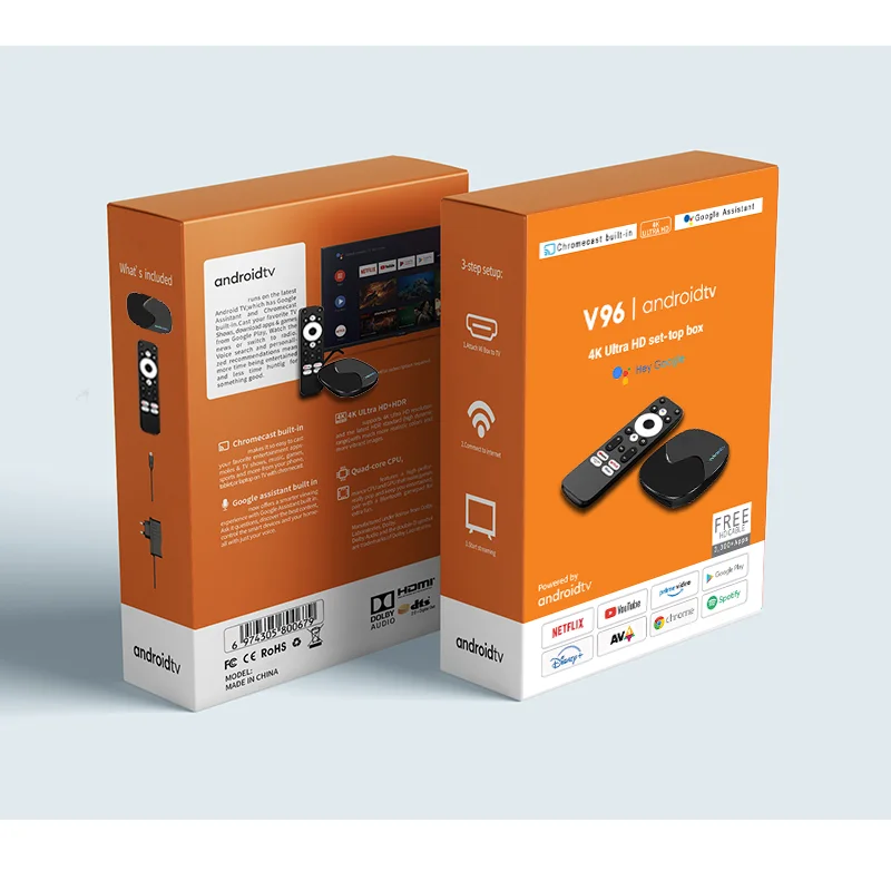 Стабильная приставка IPTV 1 год гарантии бесплатный тест 2G 16G V96 android 12 smart tv Box Magnum diamond Lion Crystal ott box hot use Europe