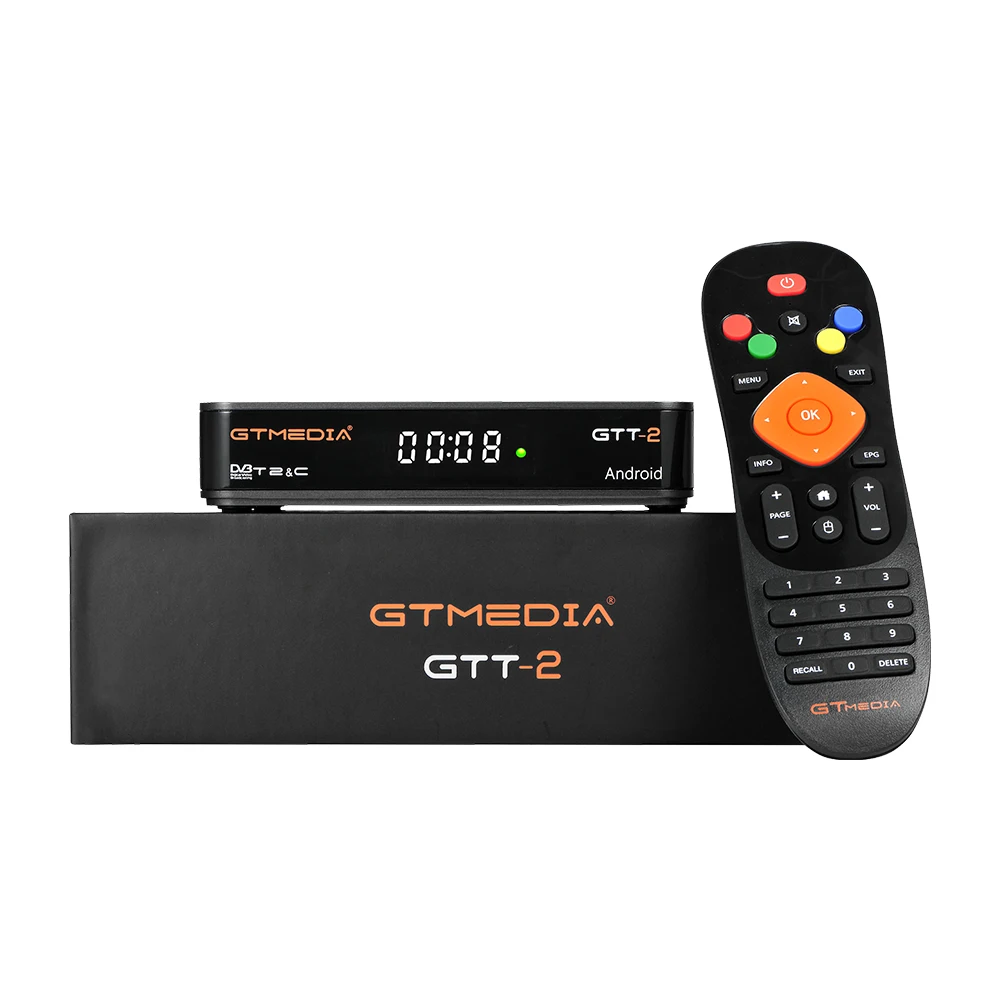 
GTMEDIA GTT-2 DVB-T2/Cable TV Decoder Android 6.0 TV BOX 