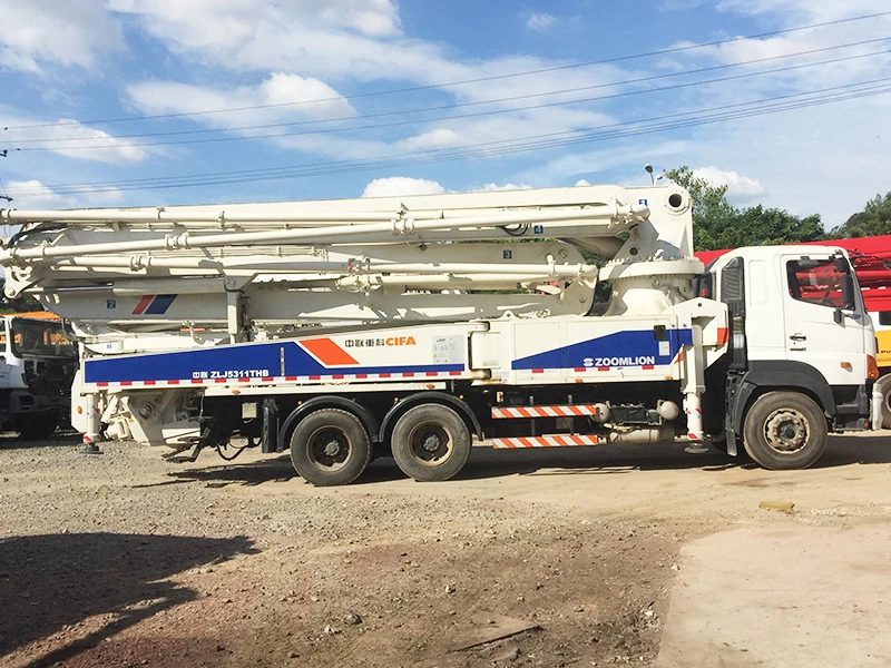 Reliable Used Pump Concrete Machine Japan Hino 700 Beton Pump 6x4 Trucks Prices
