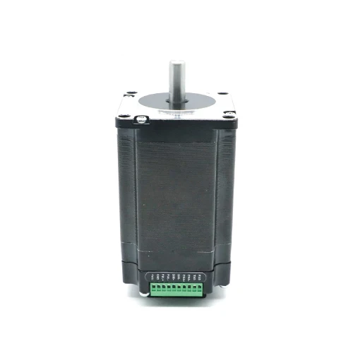 Hot sale nema23 hybrid stepper motor 3A 1.65V stepping motor with open loop integrated controller 1.8N.m high torque step motors