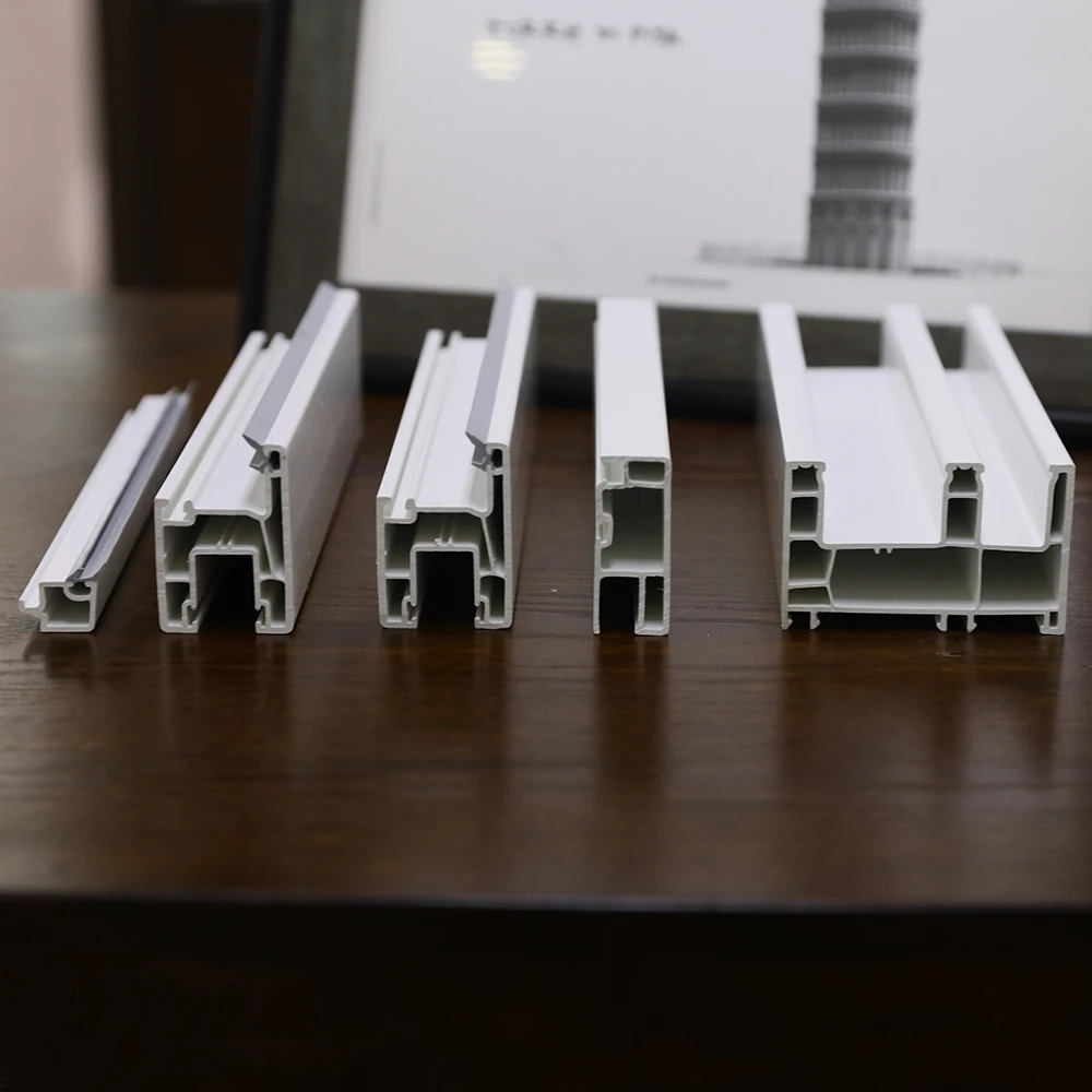 standard  upvc sliding window frame extrusion profiles pvc profile with frame