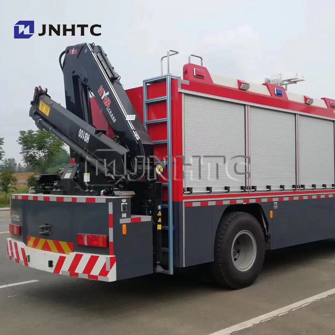 China factory customized sinotruk fire fighter truck 4x2 water tank 8000 7000 city recuse emergency water tend with high quality