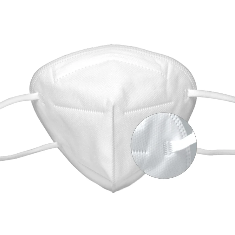
EN 149 CE Certificated Disposable 5 Layers Personal Protective 3 Ply Non-woven FFP2 Face Mask 