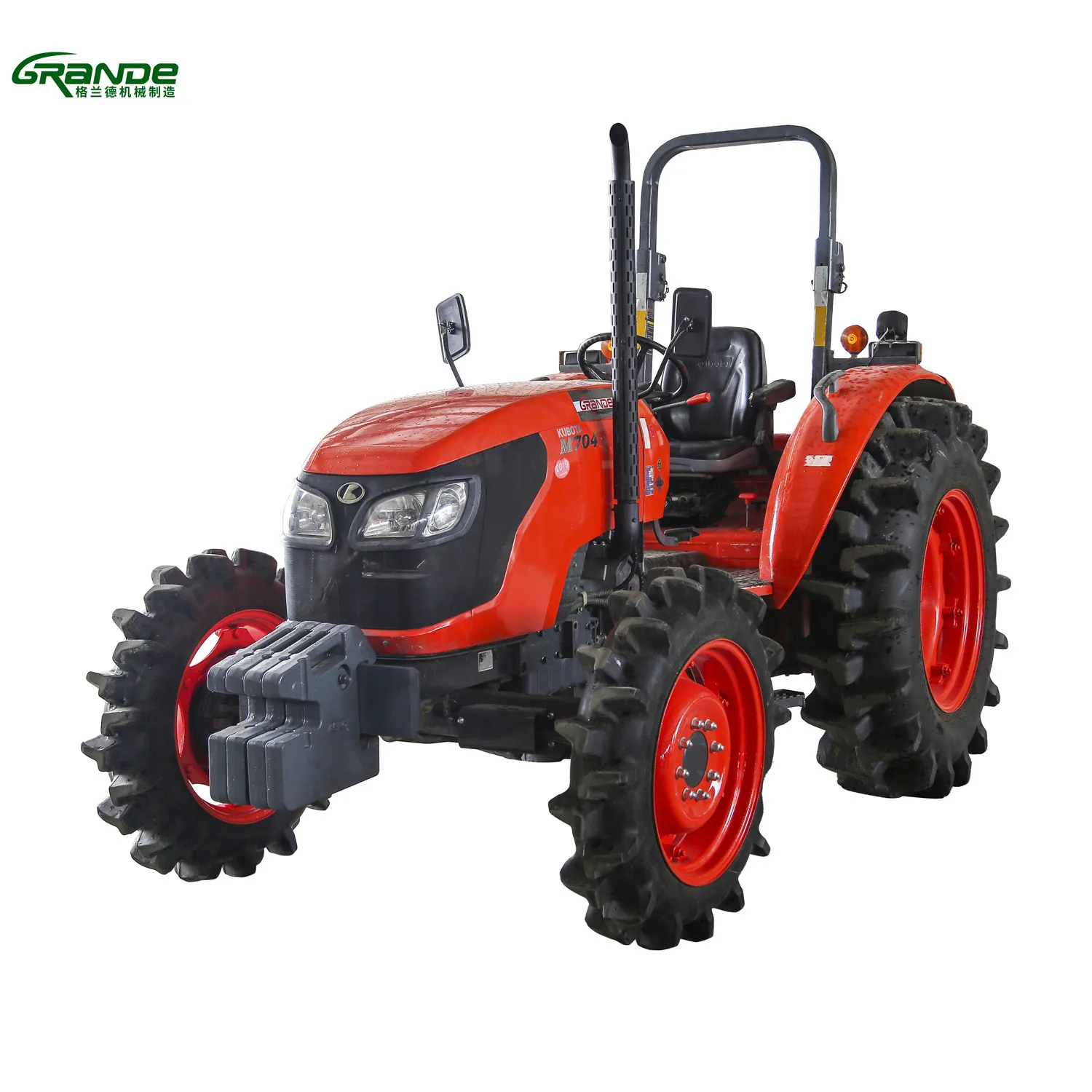 Высококачественный трактор KUBOTA M704K 70HP по низкой цене, Япония