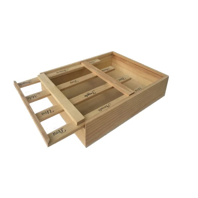 Reusable Wood Packaging Boxes Natural Wooden Gift Box Baskets Personalized Corporate Gift Wrapping Wood Crates Hampers Packaging