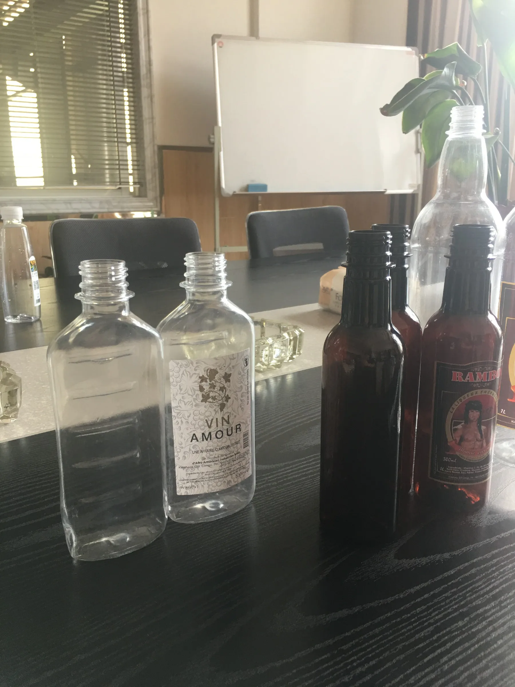 9000BPH liquor vodka plastic glass bottle filling machine