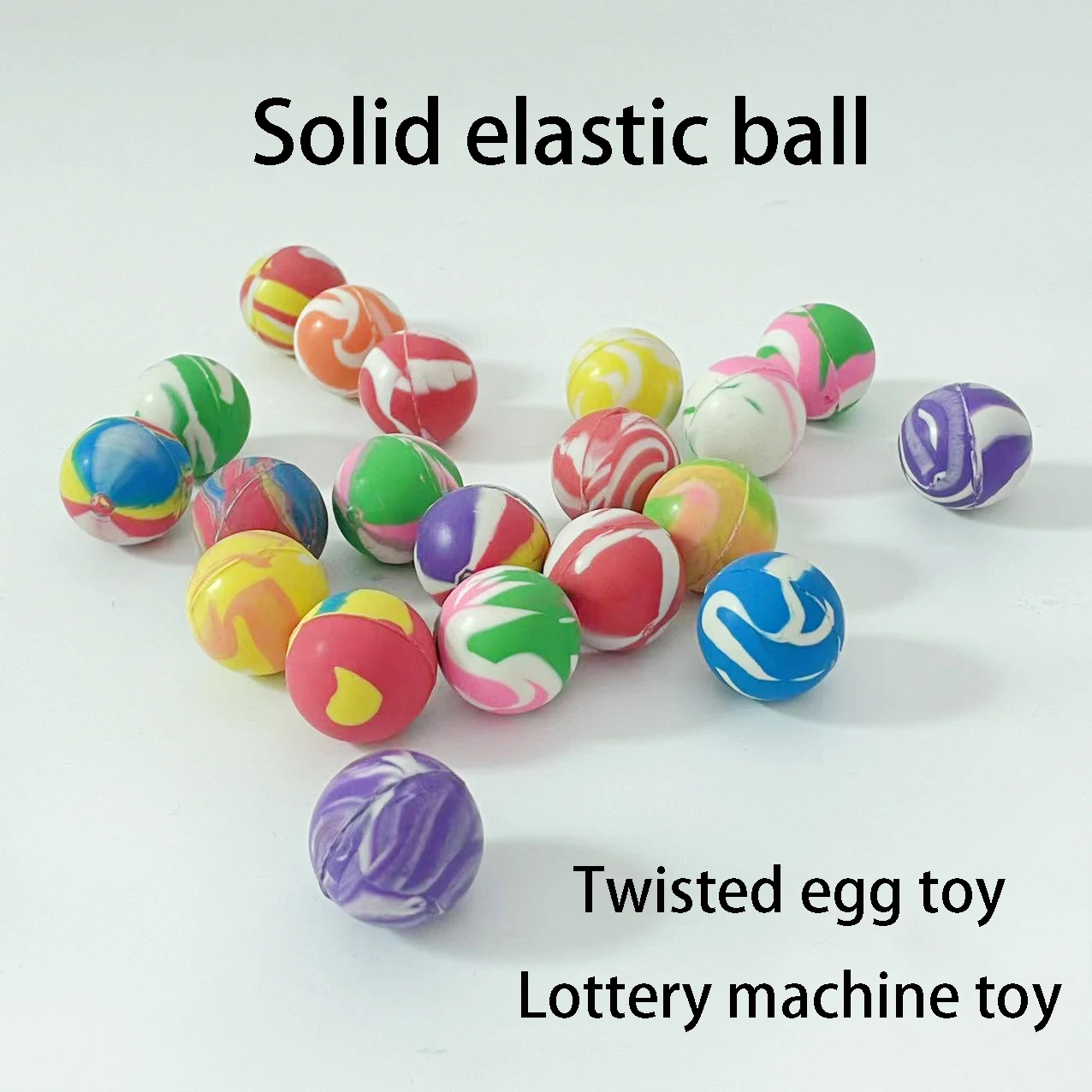 2024 Wholesale Hot Sale High-quality 27th 25mm flower ball Mixed outdoor Ball Rubber Jump Ball with Great Elasticity