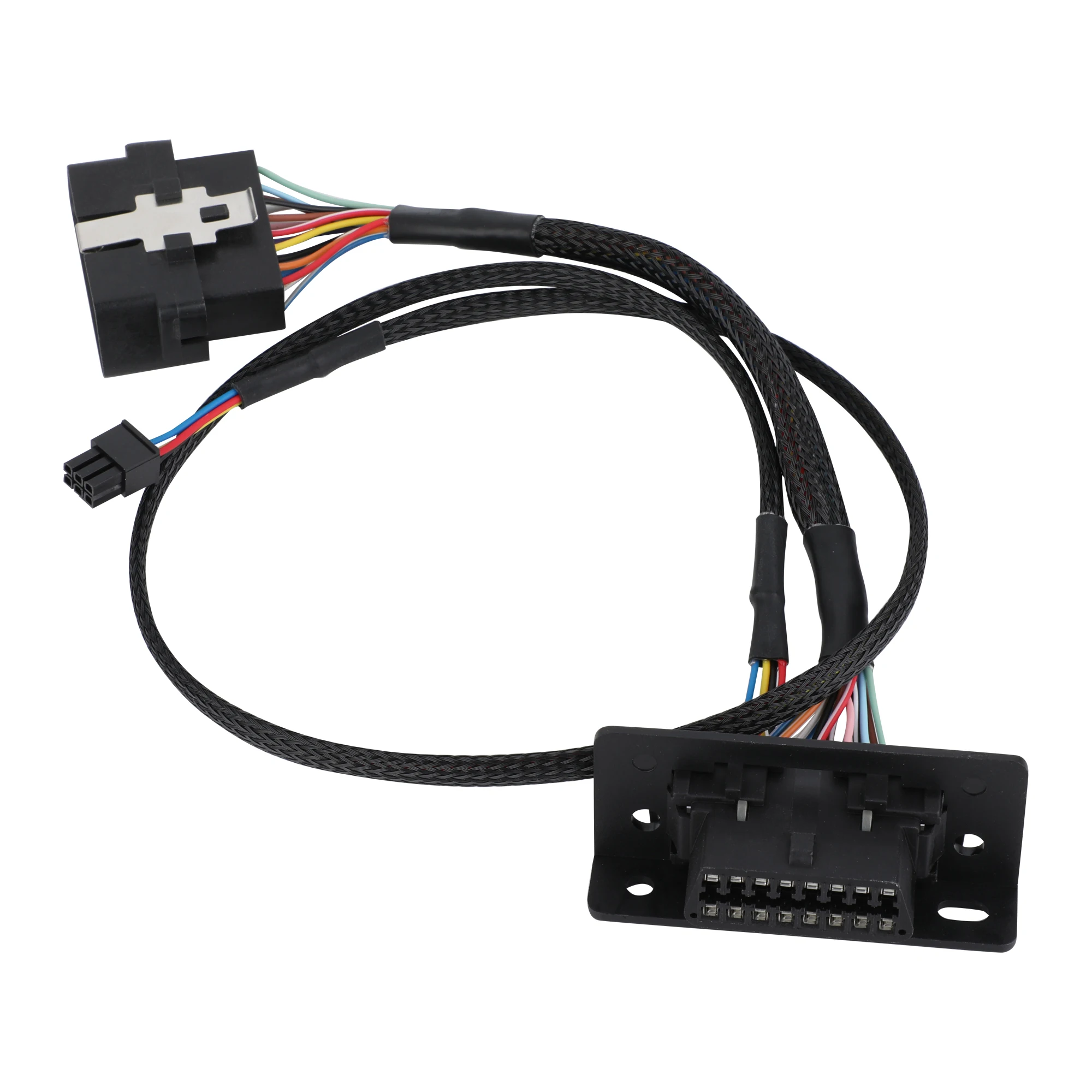 OEM ODM factory 16 pin male obd2 obdii obd 2 connector universal  split y cable