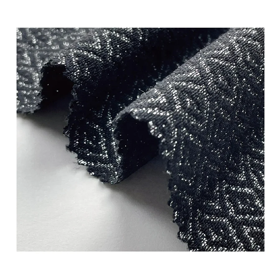 Тайваньский Новый F/W Черный Серебряный 215 г мини колготки с геометрическим рисунком, хлопок, полиэфирное металлическое из нейлона и спандекса, имитация Warp стрейч ткань для платья