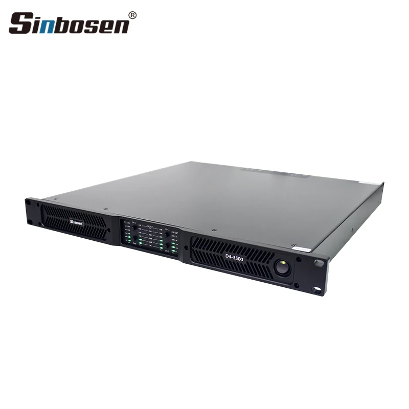 Sinbosen 3000 Watts Class d Amplifier Digital Audio Power Amplifier 4 Channel Surround Sound System