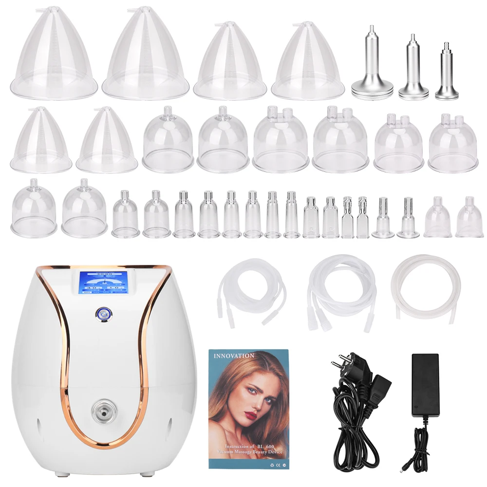 FX046 Pressotherapy Cavitation Vacuum Suction Cups Pump Therapy Butt Lifting Buttocks And Breast Enlargement Massager Machine