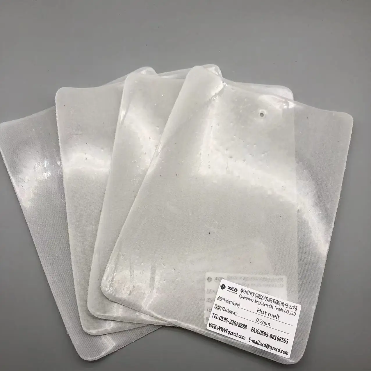 Thermoplastic Fabric Hot Melt Sheet For Shoes Toe Puff Chemical Sheet and Counters For Shoes Making Materials