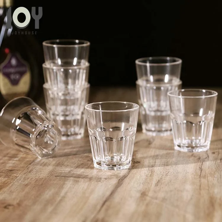 Acrylic PC plastic beer glasses transparent acrylic octagonal cups water glasses whiskey glasses wine bar PC cups wholesale