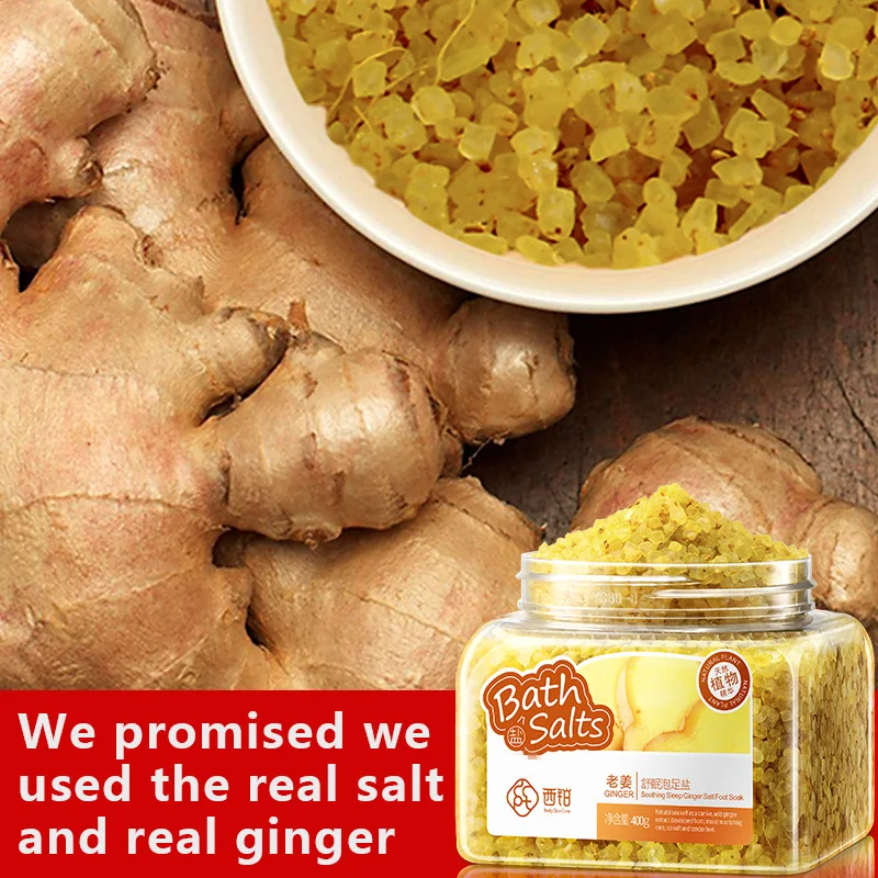 
Ginger sodium C14-16 Olefin Sulfonate bath exfoliating salt soak foot bath 