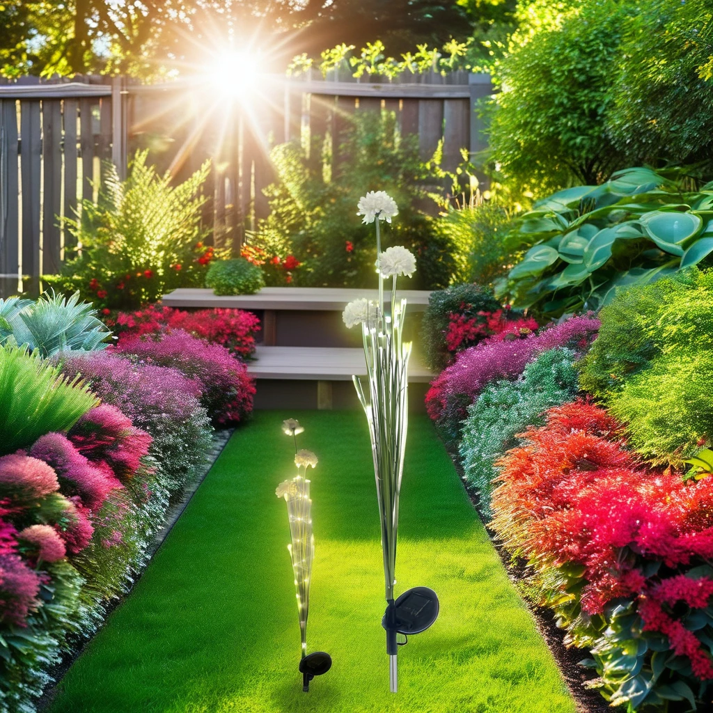 Легкий элегантный декоративный искусственный цветок для моделирования солнечных садовых ставок