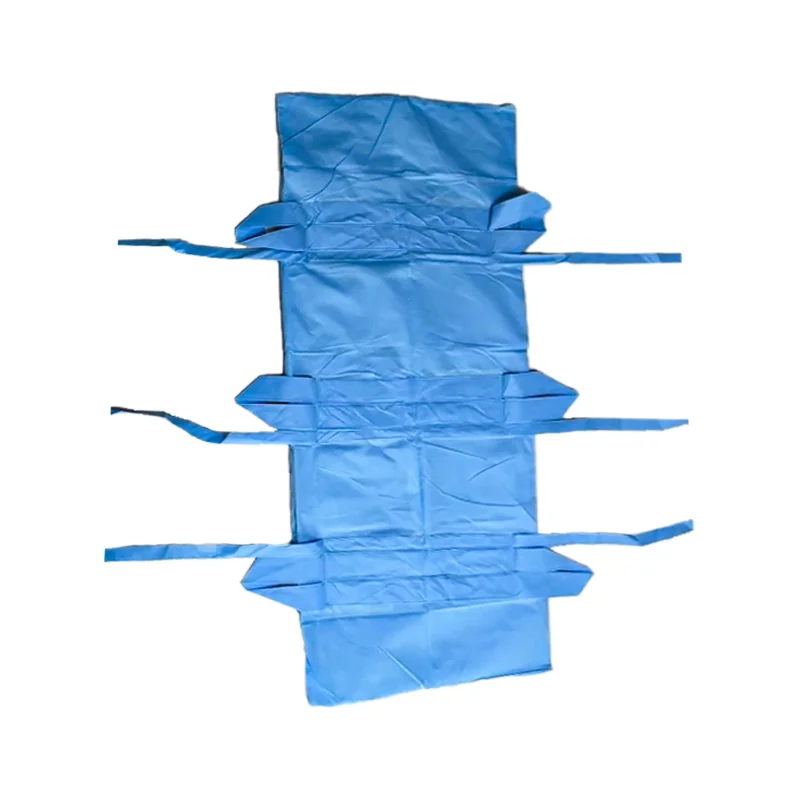 OEM Heavy-Duty Corpse WFS  Pouch European Style Funeral Product Adults Dead Body with 6 Handles for Adults