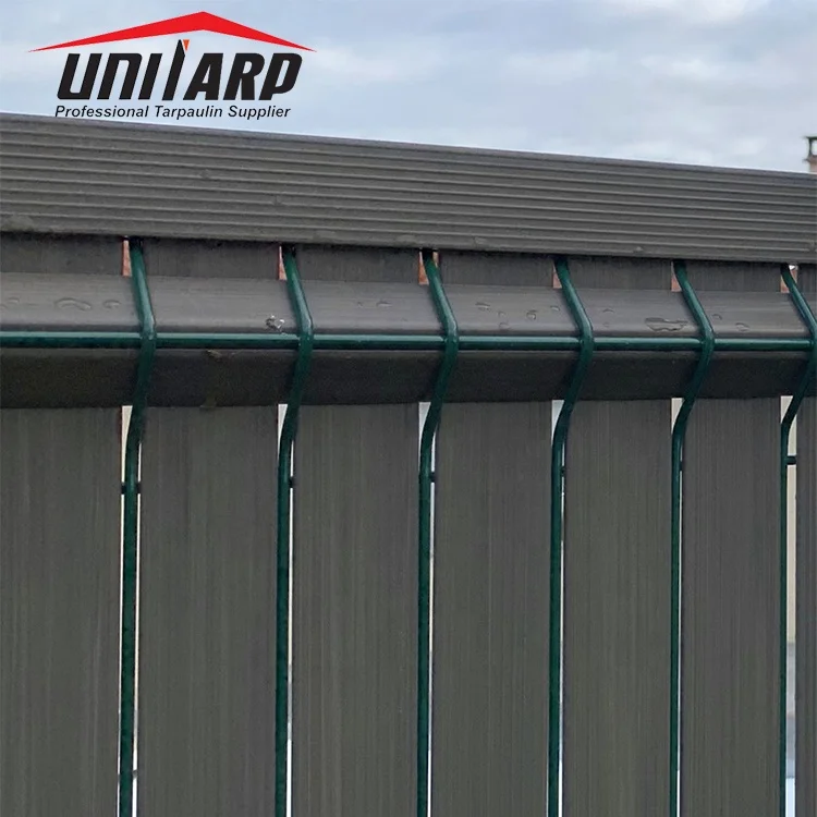 Uni-tarp Vertical Decorative Garden PVC Vinyl Fence Panels Privacy Perimeter Fence Slats