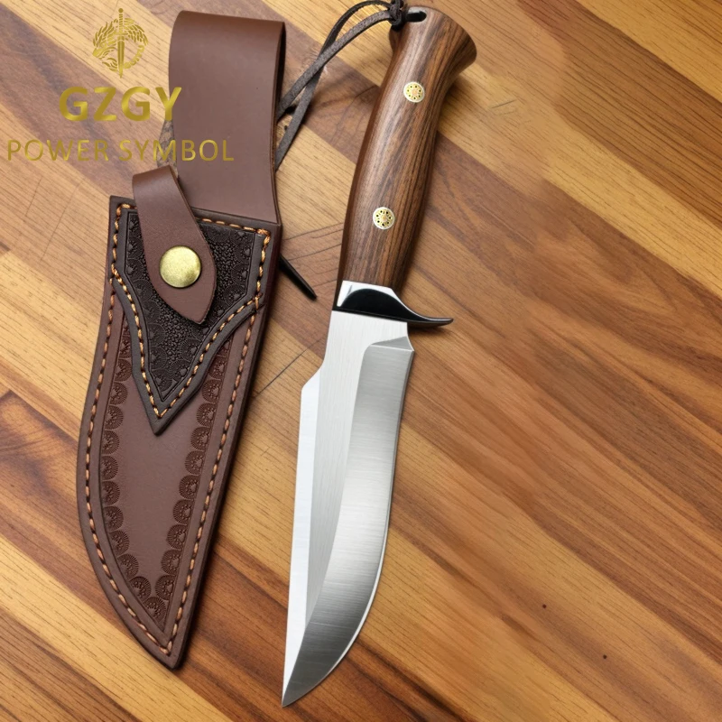 Professional 7-Inch Stainless Steel Full Tang Kitchen Boning Knife With Monzo Handle For Outdoor Cutting Tools