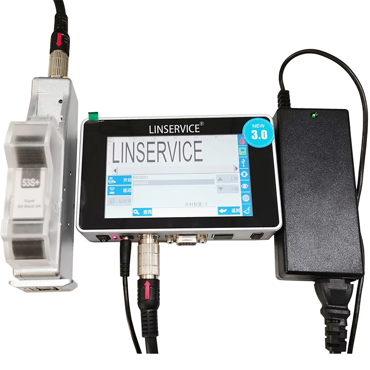 Logo Date Batch Number Coding Online Tij Thermal Inkjet Printer