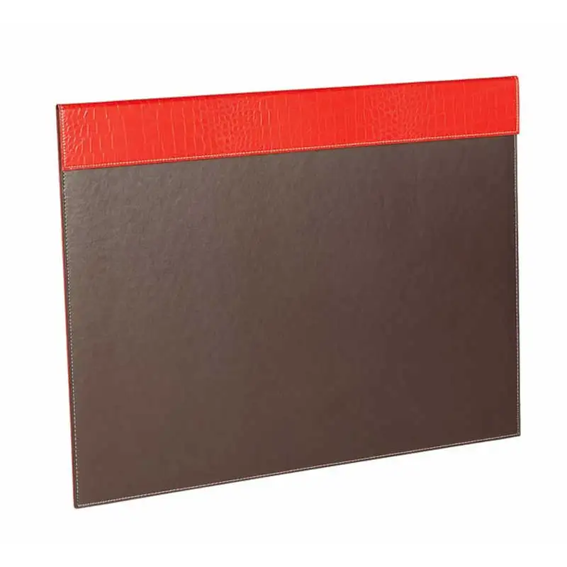Durable fashion PU leather office stationery Desktop suite set
