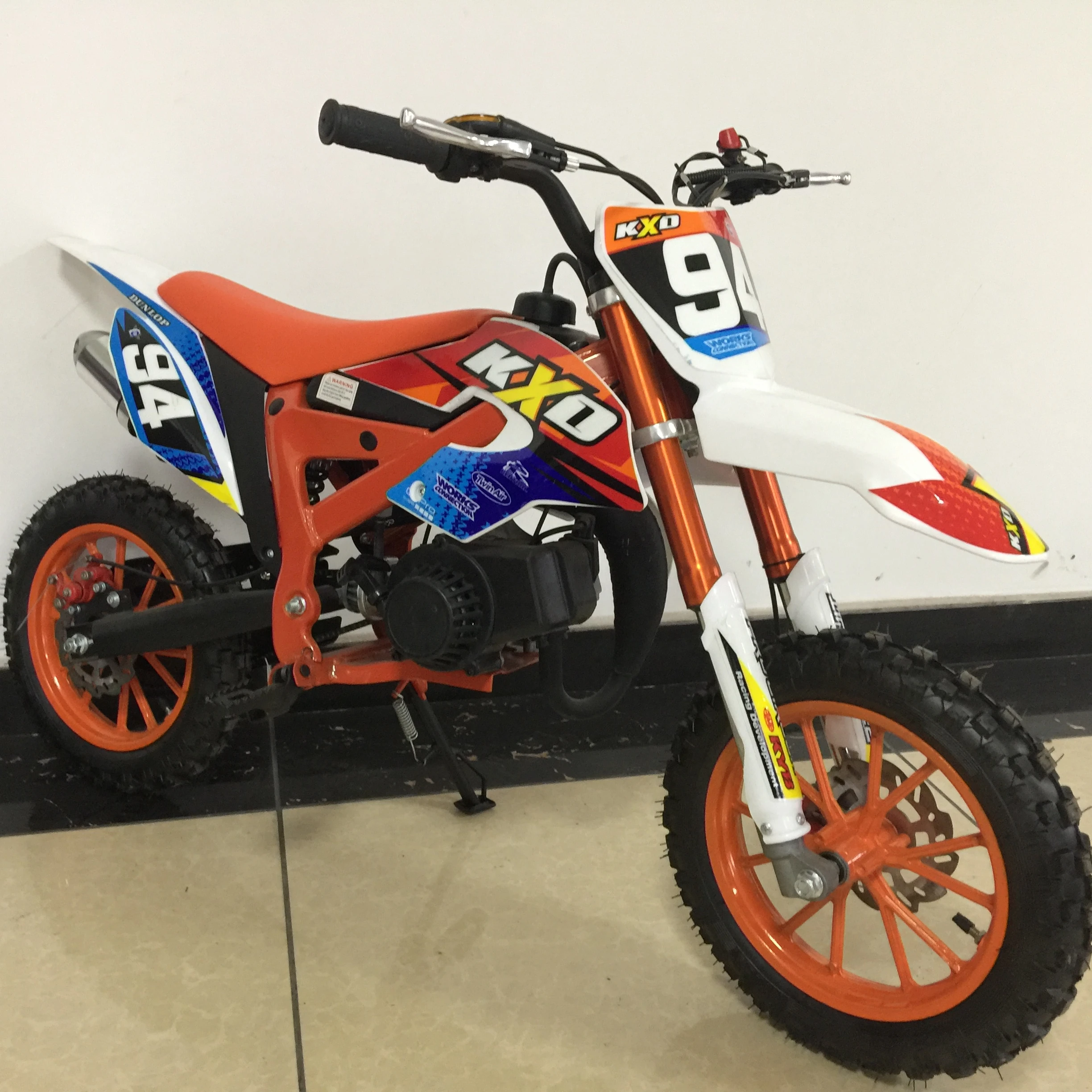 New design  Mini motorcycle dirt bike 49cc Gasoline Pit Bike for Kids