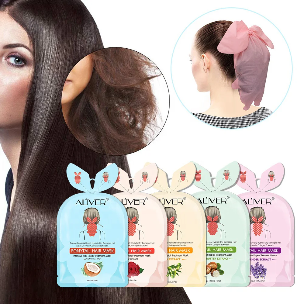 
Own brand natural coconut keratin organic hair mask lavender horsetail mask collagen oil hair mask hair care 