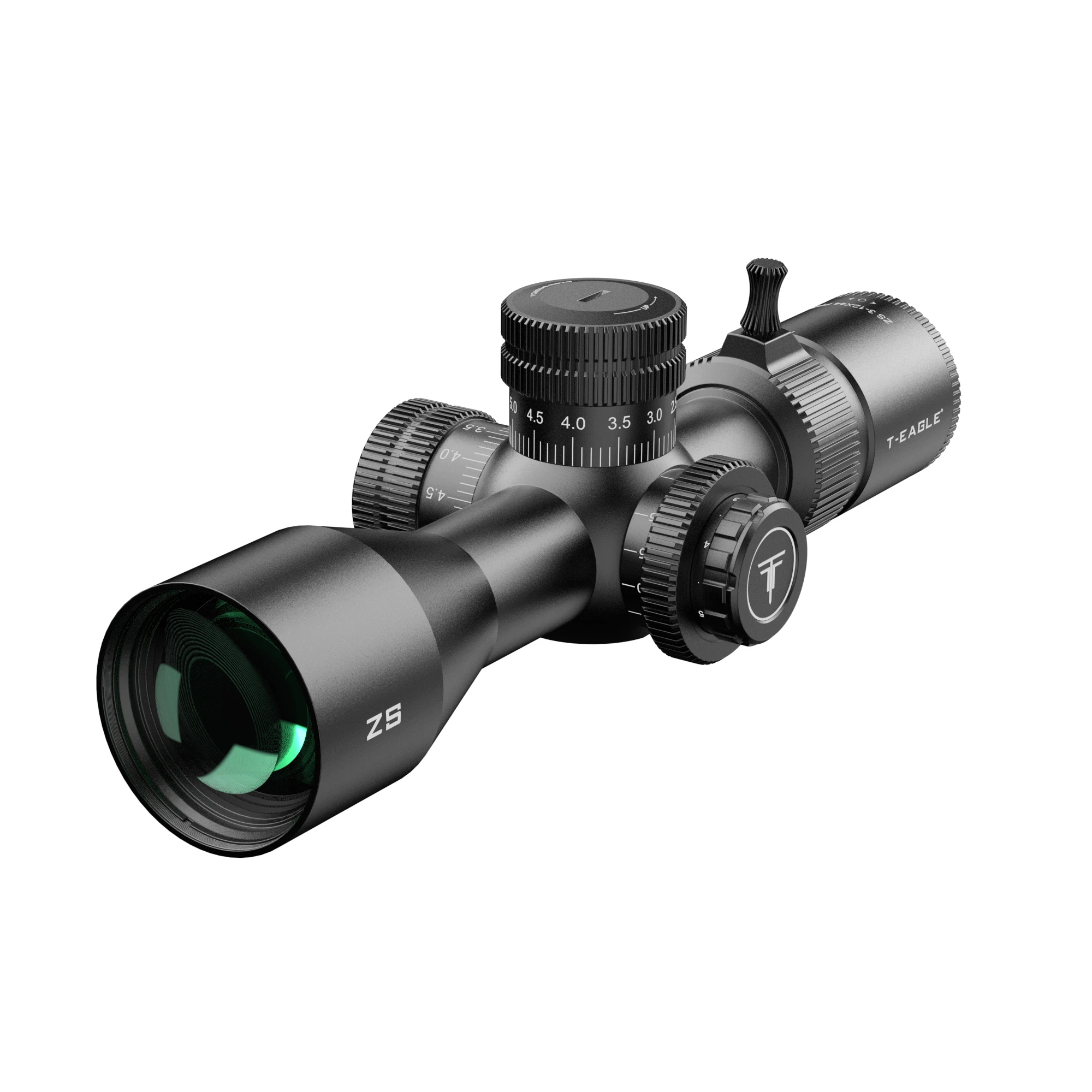 T-EAGLE ZS 3-12x44 FFP ИК Тактический спортивный прицел лазерный противоударный охотничий для улицы