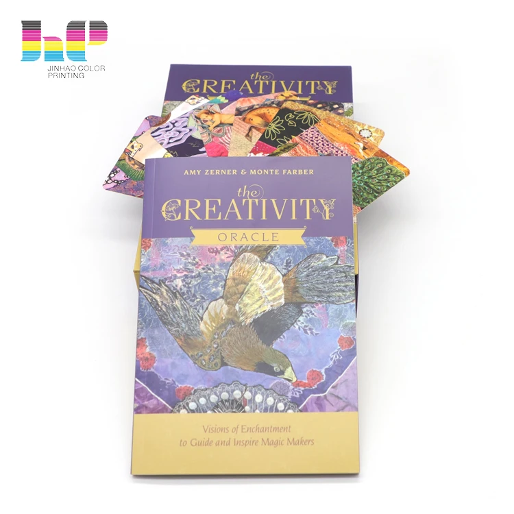 Custom Printing Tarot Cards Personalized Sacred Feminine Awakening Crystal Oracle Cards Deck Printing